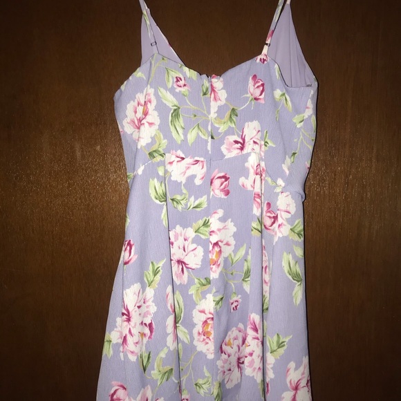 Nordstrom Floral Lilac Romper - Picture 2 of 3